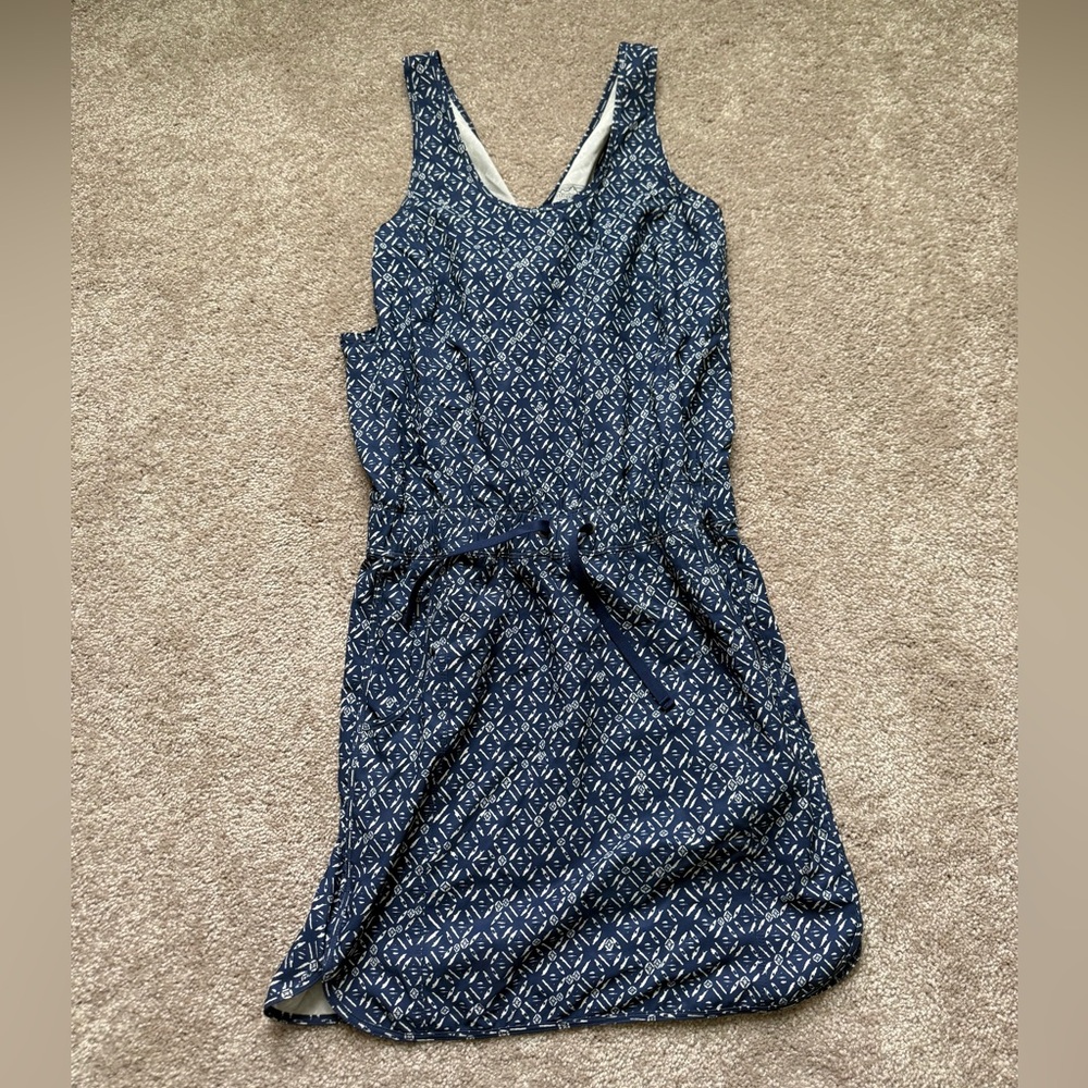 Patagonia Blue Printed Mini Dress